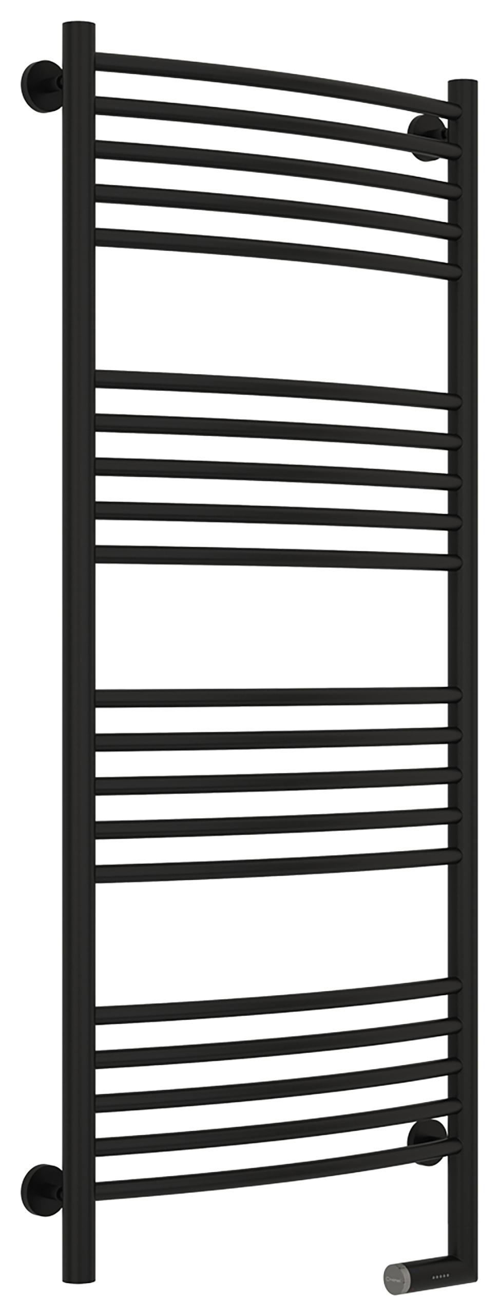 Изображение товара Полотенцесушитель электрический Сунержа Богема 2 П 500x1200 мм 300 Вт с терморегулятором лесенка цвет черный