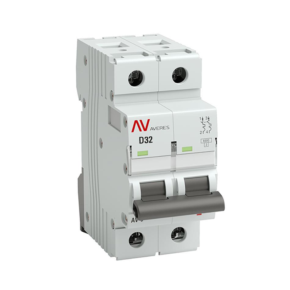 Изображение товара Автоматический выключатель EKF Averes AV-6 DC 2P D32 - надежная защита Изображение товара Автоматический выключатель EKF Averes AV-6 DC 2P D32 - надежная защита