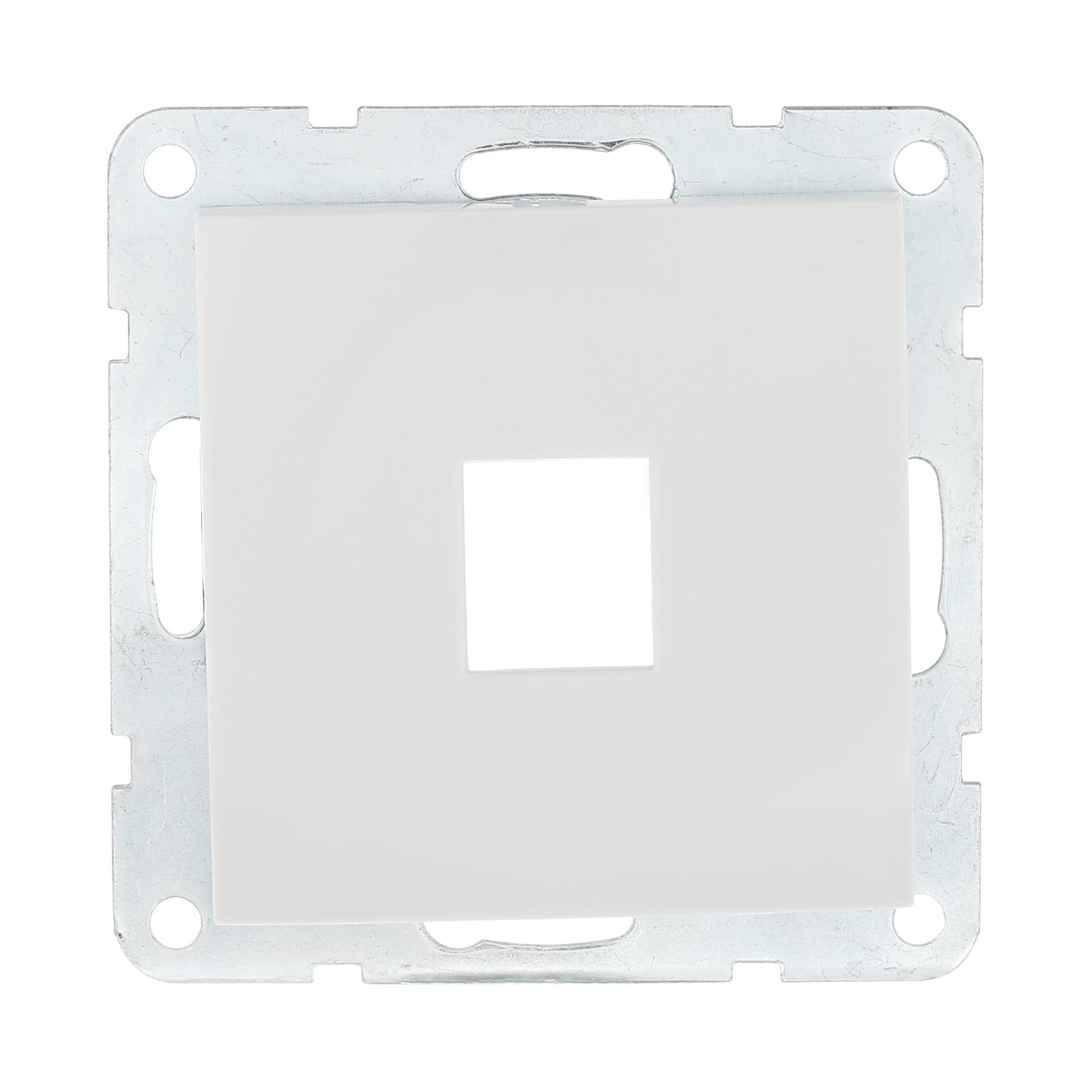 Изображение товара Розетка встраиваемая Lk studio LK60 866104-1 с накладкой цвет белый