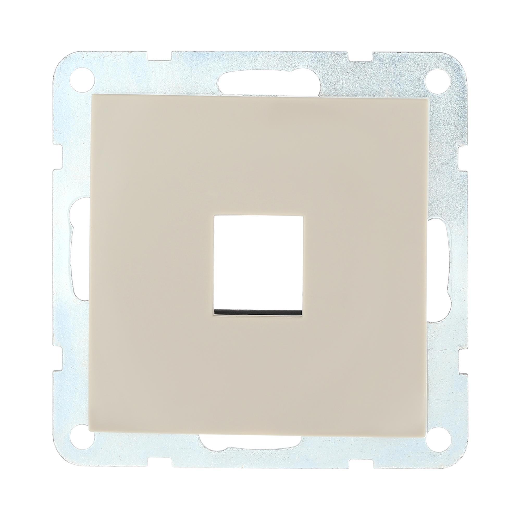 Изображение товара Встраиваемая розетка Lk studio LK60 866101-1 бежевого цвета Изображение товара Встраиваемая розетка Lk studio LK60 866101-1 бежевого цвета