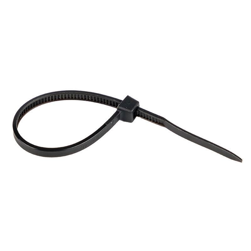 Изображение товара Кабельная стяжка EKF Basic 2.5x100 мм нейлон цвет черный 100 шт.