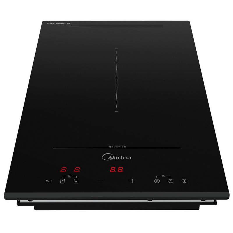 Изображение товара Электрическая варочная панель Midea MIH37103F 2 конфорки черная