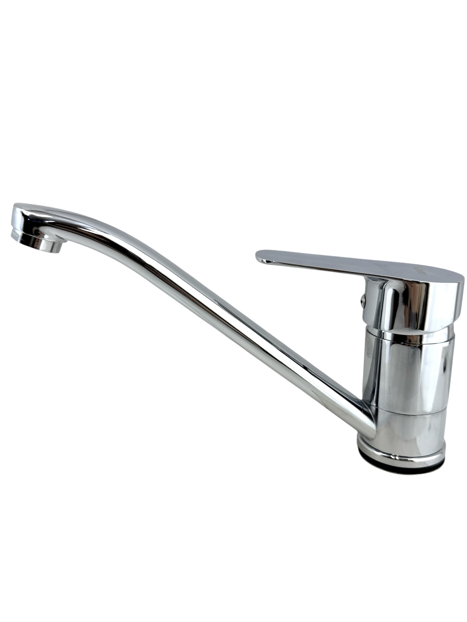 Изображение товара Современный однорычажный смеситель для кухни ALoute A0803 хромированный