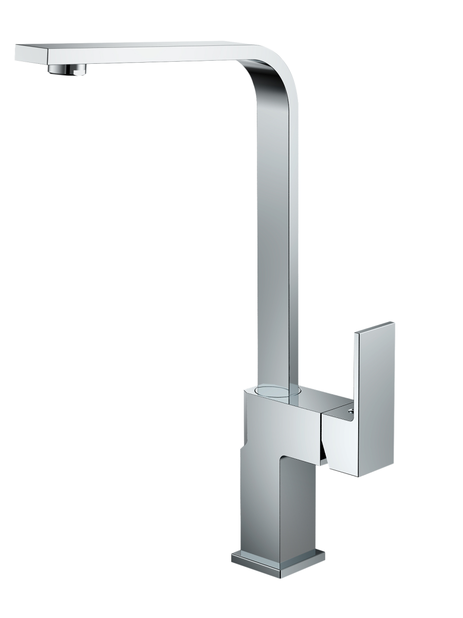 Изображение товара Смеситель для кухни Platan УТ-00052126 поворотный излив 37.2 см цвет серый