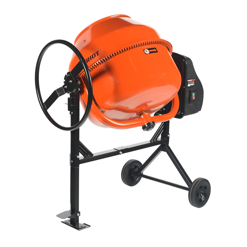 Изображение товара Бетоносмеситель Patriot BM 188 C 180л, мощный и надежный электрический смеситель Изображение товара Бетоносмеситель Patriot BM 188 C 180л, мощный и надежный электрический смеситель