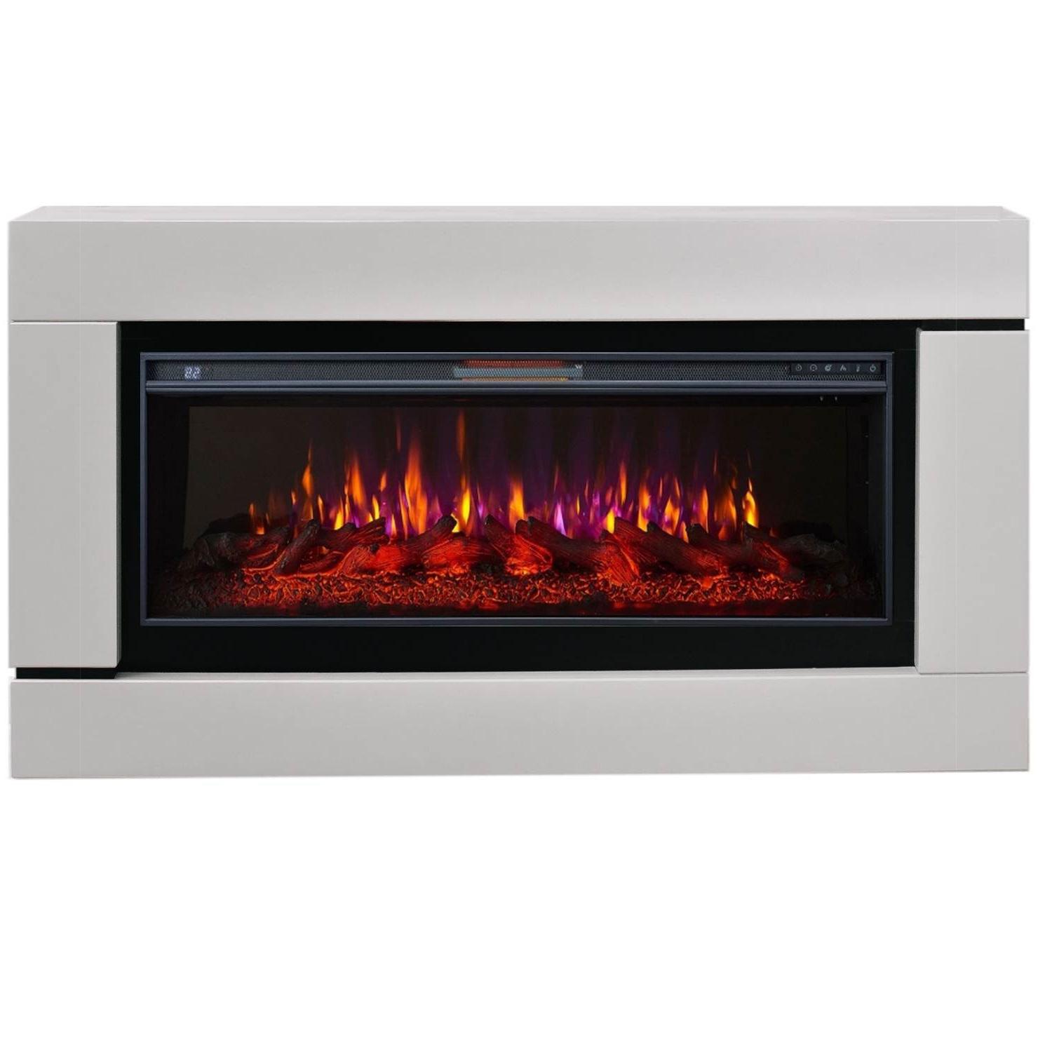 Изображение товара Каминокомплект Inter Flame Паркер с эффектом пламени и обогревом 30м²