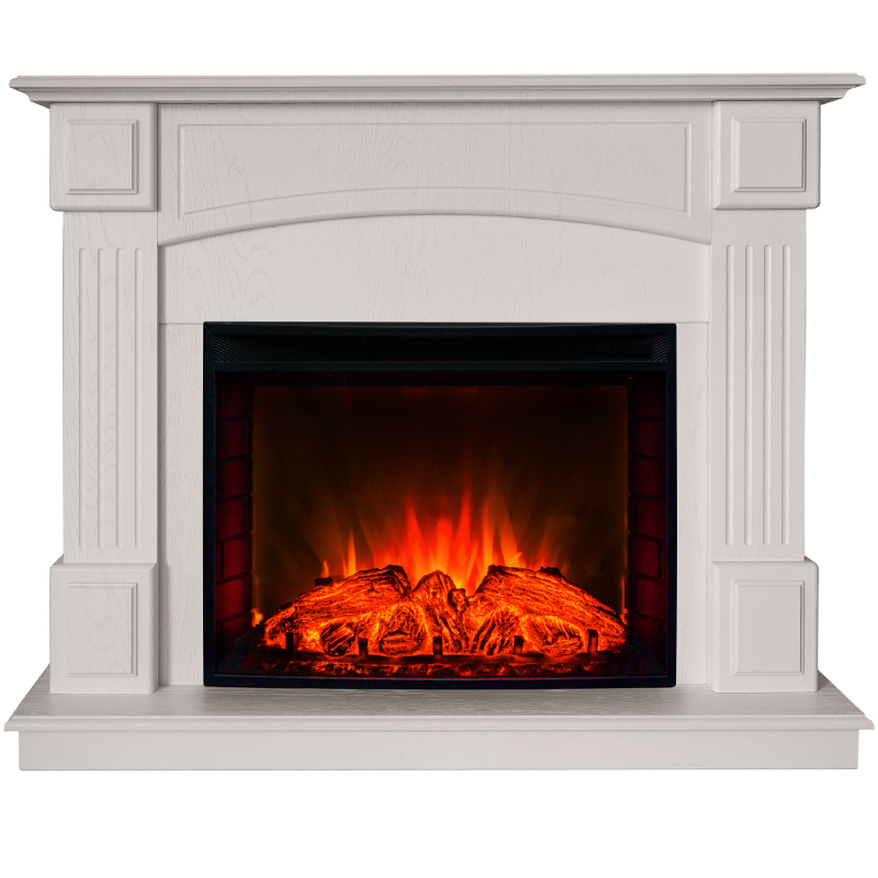 Изображение товара Каминокомплект с электроочагом Evrica 25.5 и дизайном Carolina 24/25.5 WT