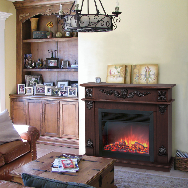 Изображение товара Каминокомплект Philadelphia 26/25'5 DN + Moonblaze-S Lux BL