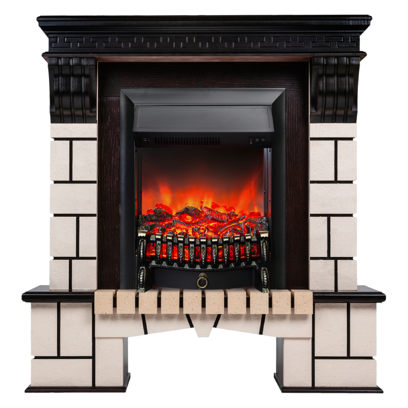 Изображение товара Каминокомплект Realflame Stone NEW STD AO + Fobos Lux BL