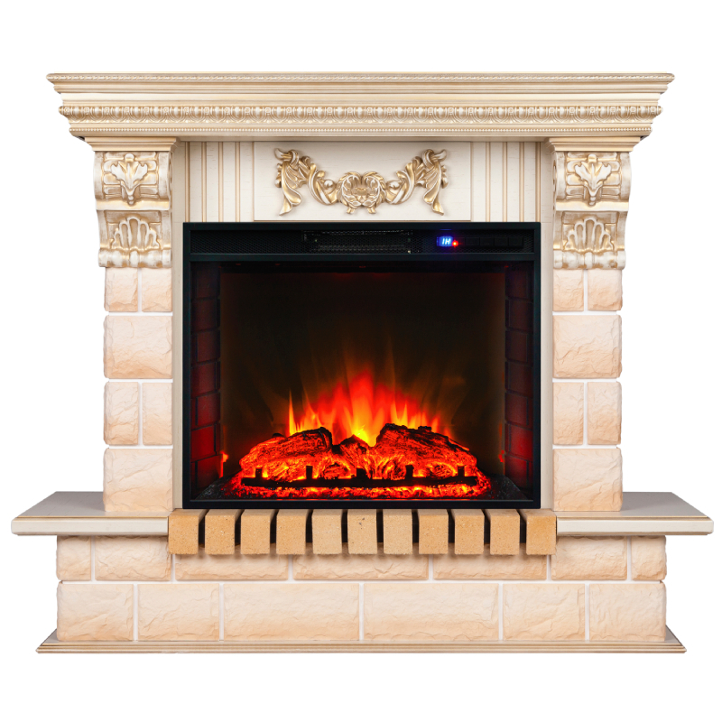 Изображение товара Каминокомплект REALFLAME GRACIA 25.5/24 WT + SPARTA 25.5 для жилых помещений