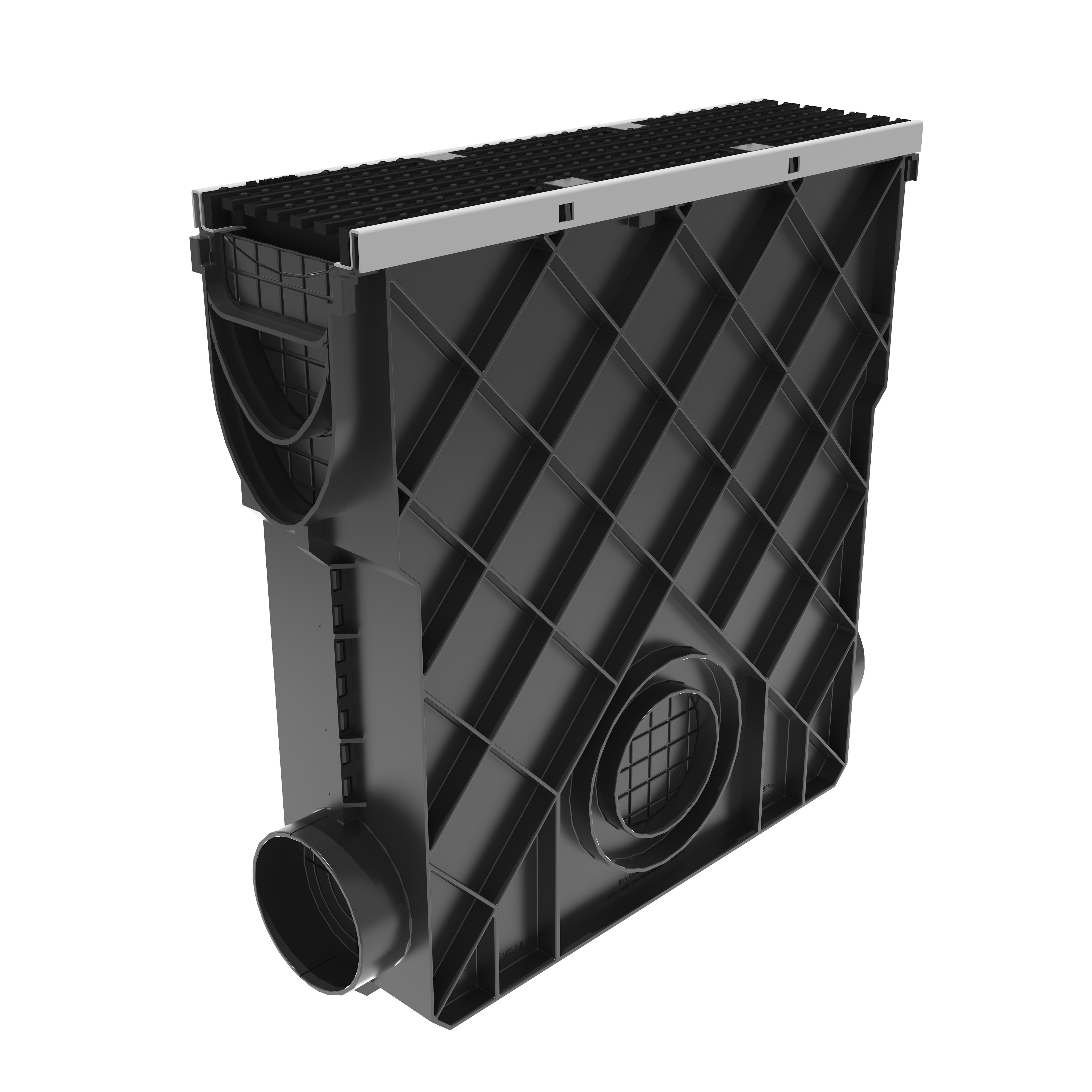 Изображение товара Пескоуловитель VS-line DN100 513x513x140 мм из чугуна для водоотвода Изображение товара Пескоуловитель VS-line DN100 513x513x140 мм из чугуна для водоотвода