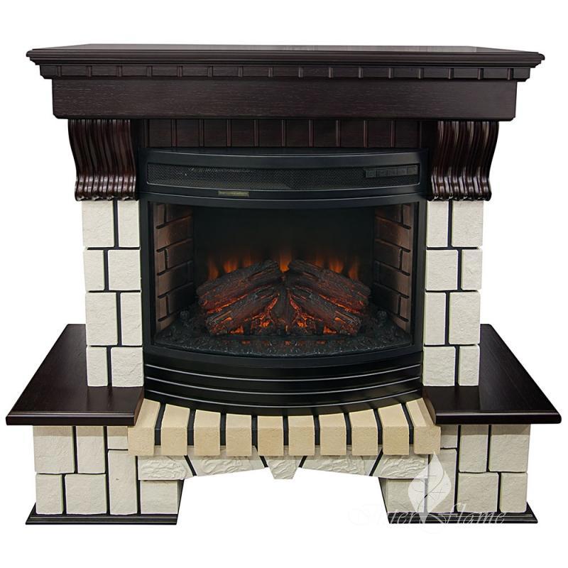 Изображение товара Каминокомплект Inter Flame Экстер с очагом Panoramic 06-25 LED FX Q