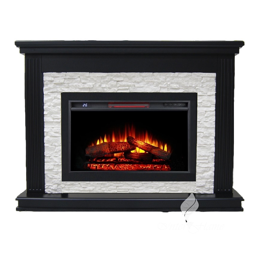 Изображение товара Каминокомплект Inter Flame Сиена Сланец (Венге) с очагом Foton IF-EF 05-26