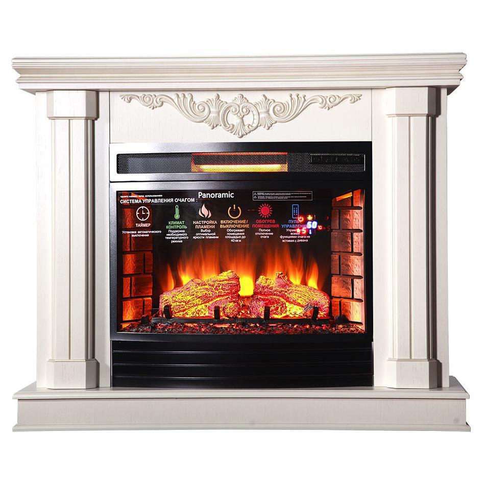 Изображение товара Каминокомплект Inter Flame Джениус с очагом Panoramic 25 LED FX Q