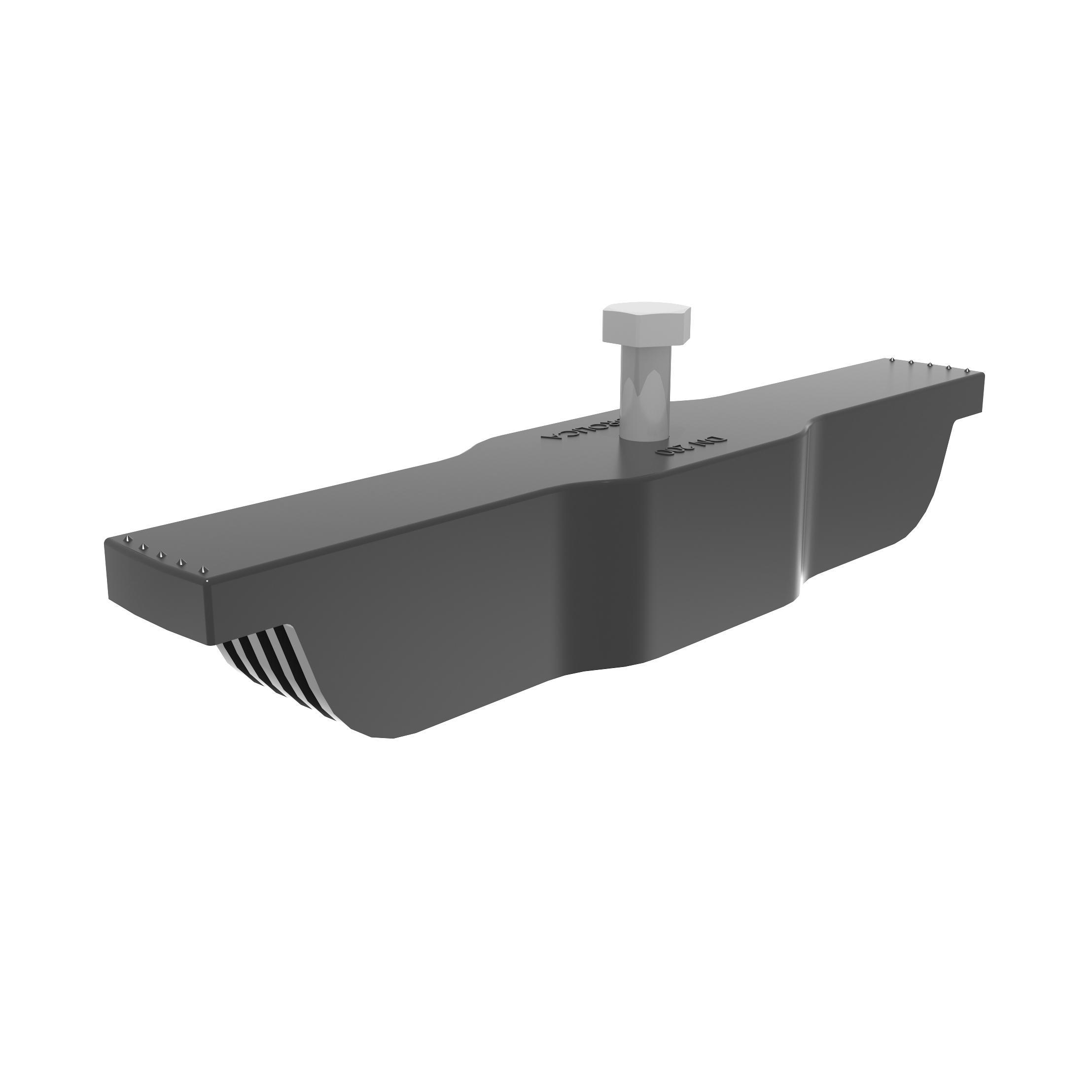 Изображение товара Крепеж пластиковый к лоткам Gidrolica Standart DN200 планка и винт 10x50мм Изображение товара Крепеж пластиковый к лоткам Gidrolica Standart DN200 планка и винт 10x50мм