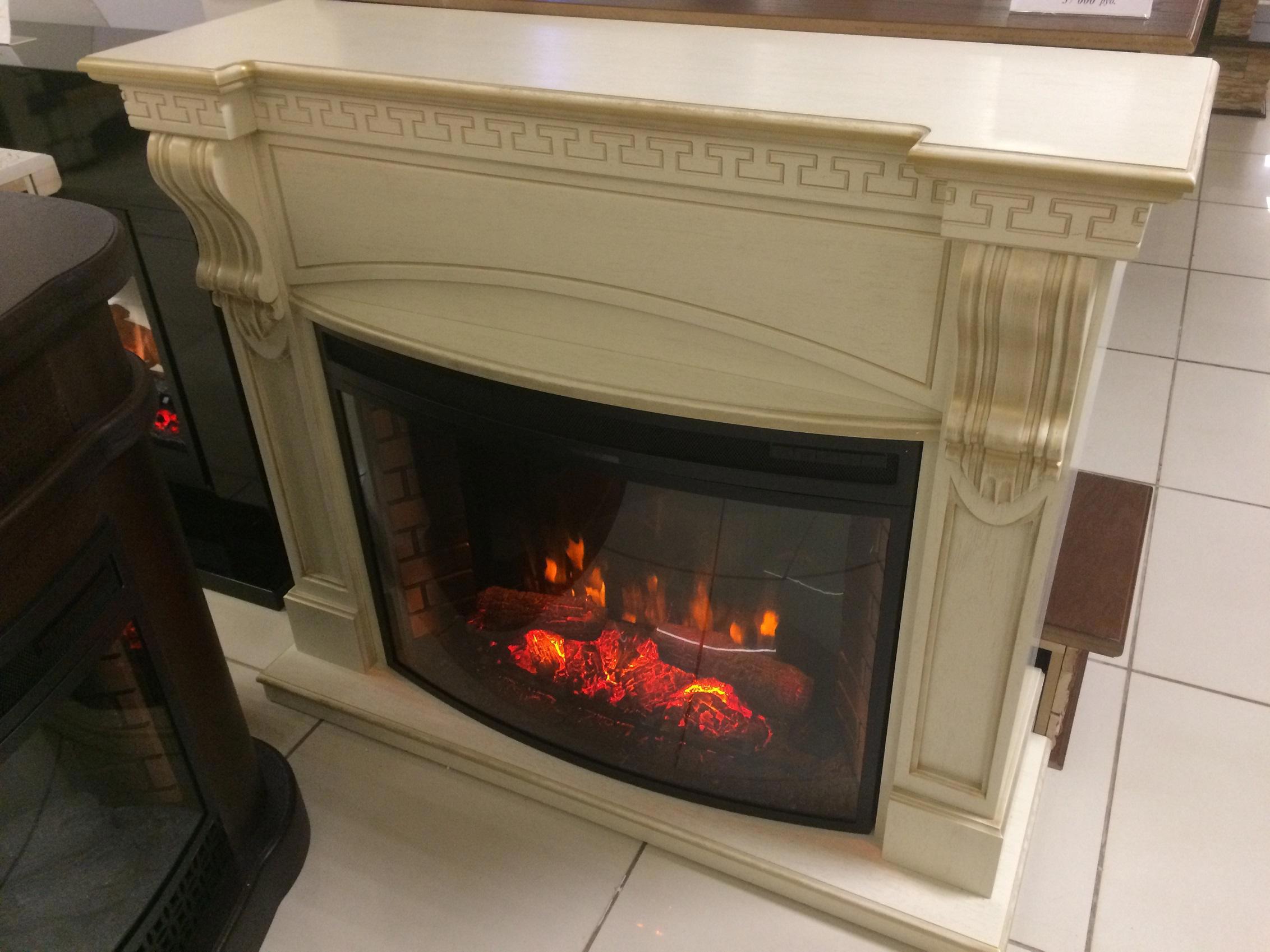 Изображение товара Каминокомплект Inter Flame Мюнхен с очагом Antares LED FX 3D пламень и обогревом