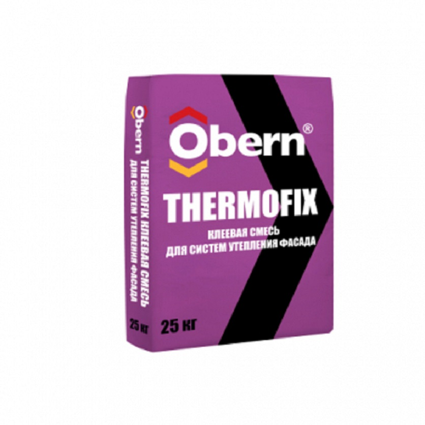 Изображение товара Клеевая смесь Obern ThermoFix 25кг цвет серый