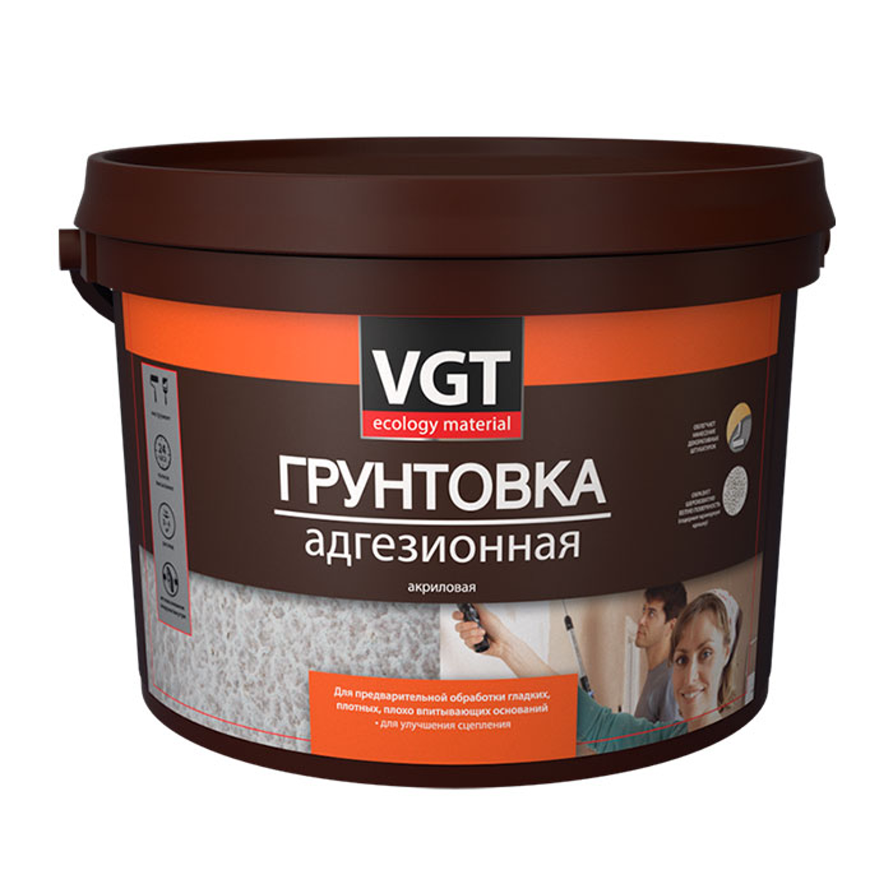 Изображение товара Грунтовка VGT "Адгезионная" 3кг 15м²