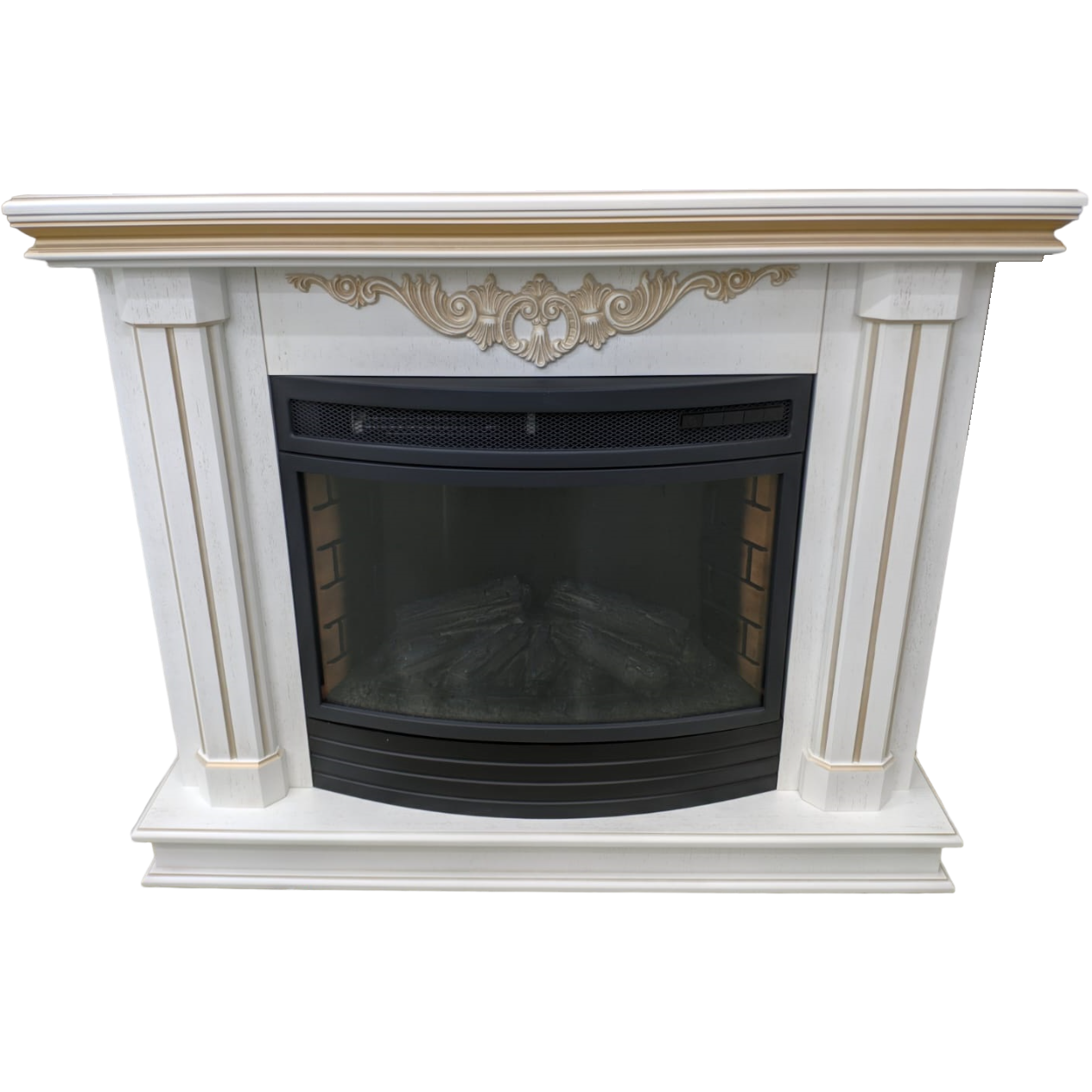 Изображение товара Каминокомплект Inter Flame Джениус с эффектом пламени и обогревом 1700 Вт