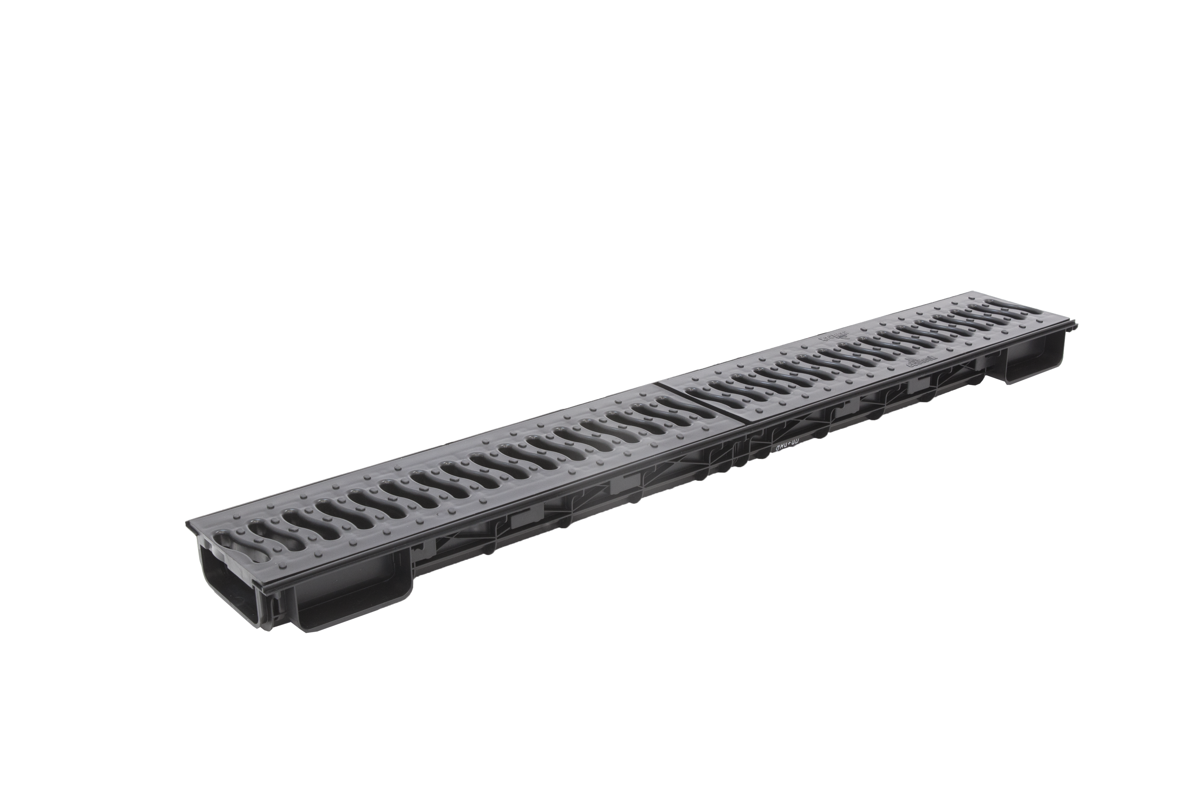 Изображение товара Лоток Ecoteck Lite с решеткой пластиковой 1013x153x57.3мм цвет металлик