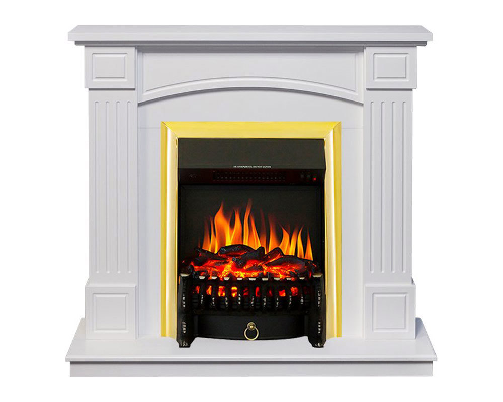 Изображение товара Каминокомплект Royal Flame Boston с очагом Fobos FX BR 1800Вт белый