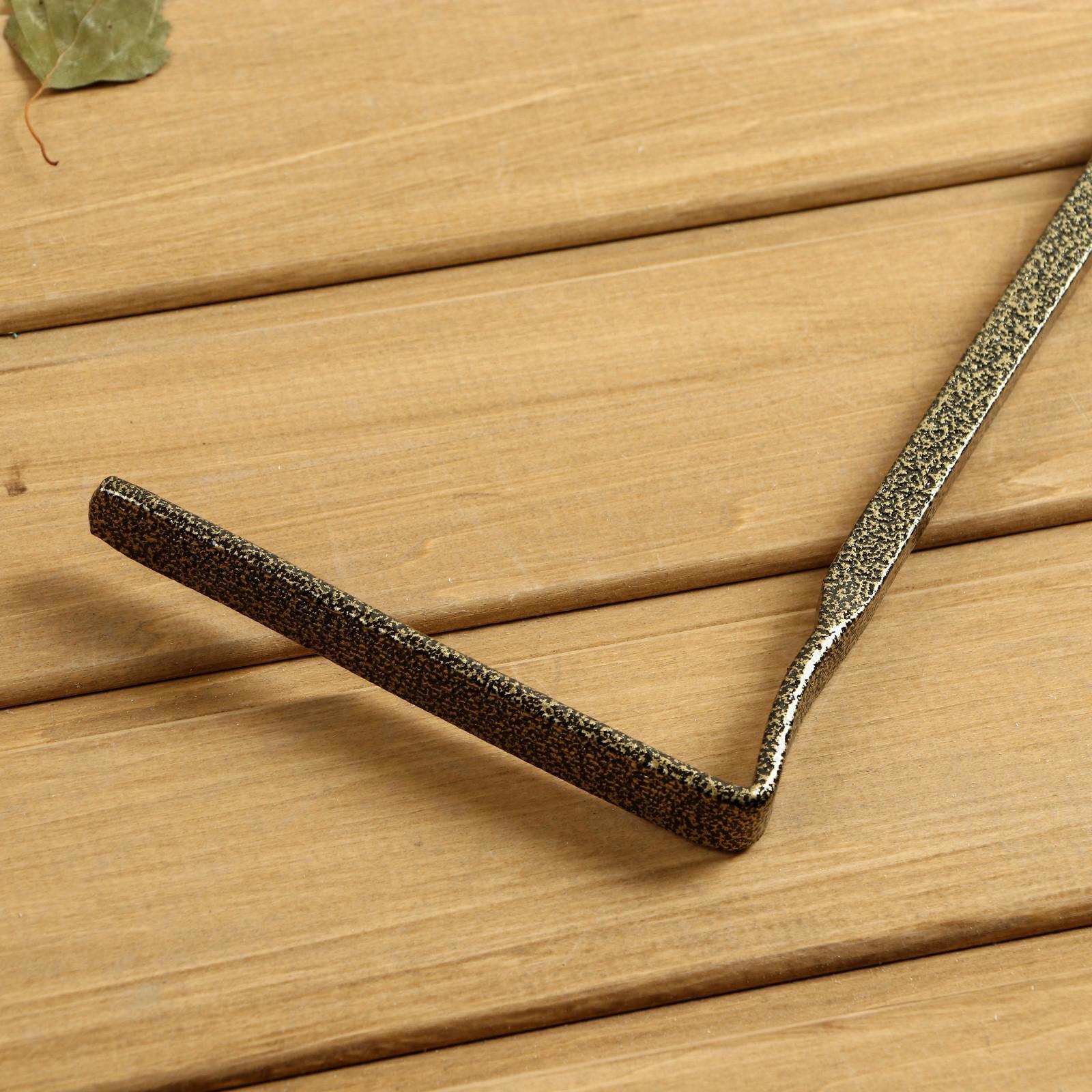 Изображение товара Набор принадлежностей для камина Simaland Гранит (кочерга щипцы метелка совок)