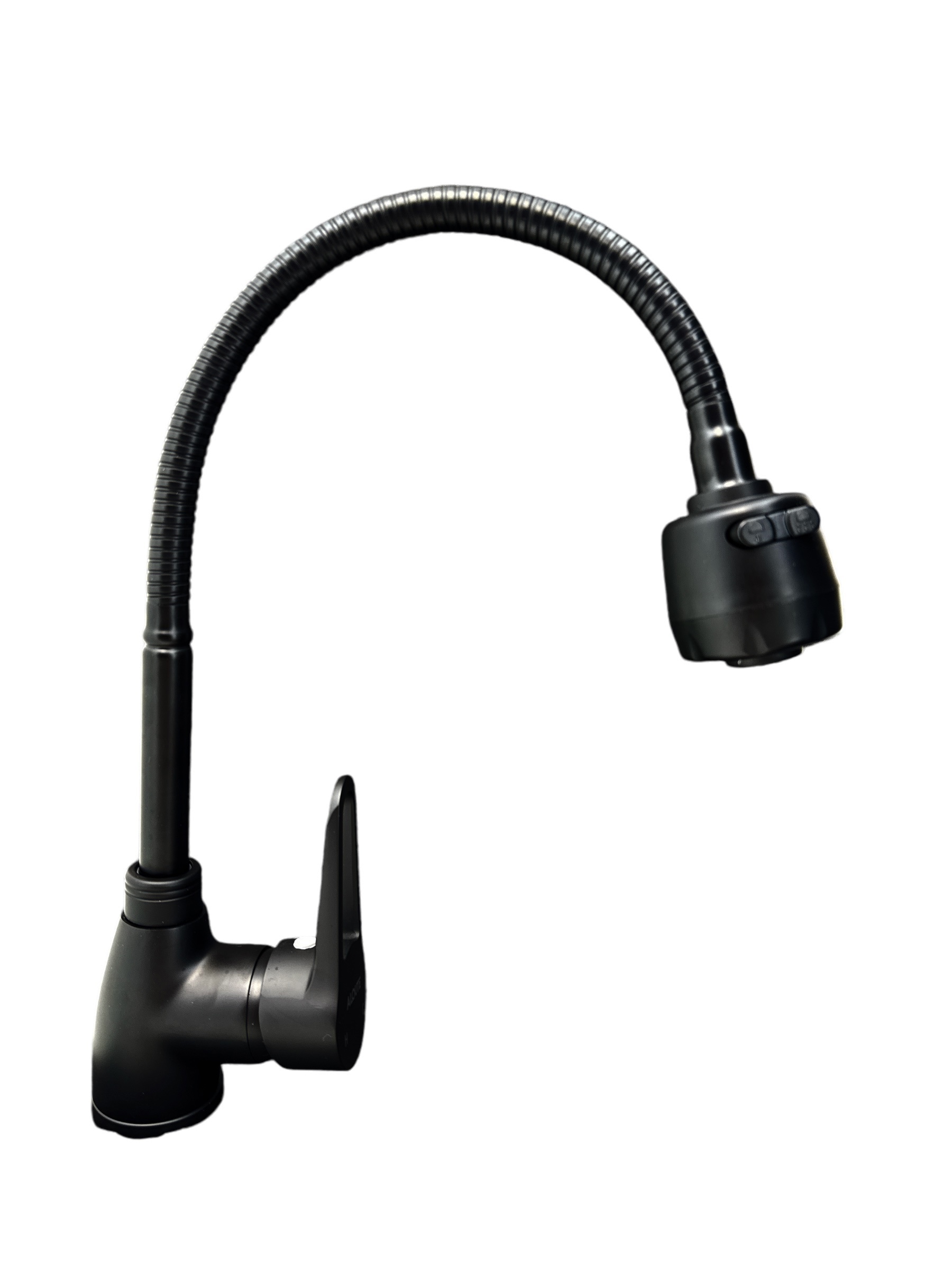 Изображение товара Смеситель для кухни Aloute A0613H-8 поворотный излив черный матовый