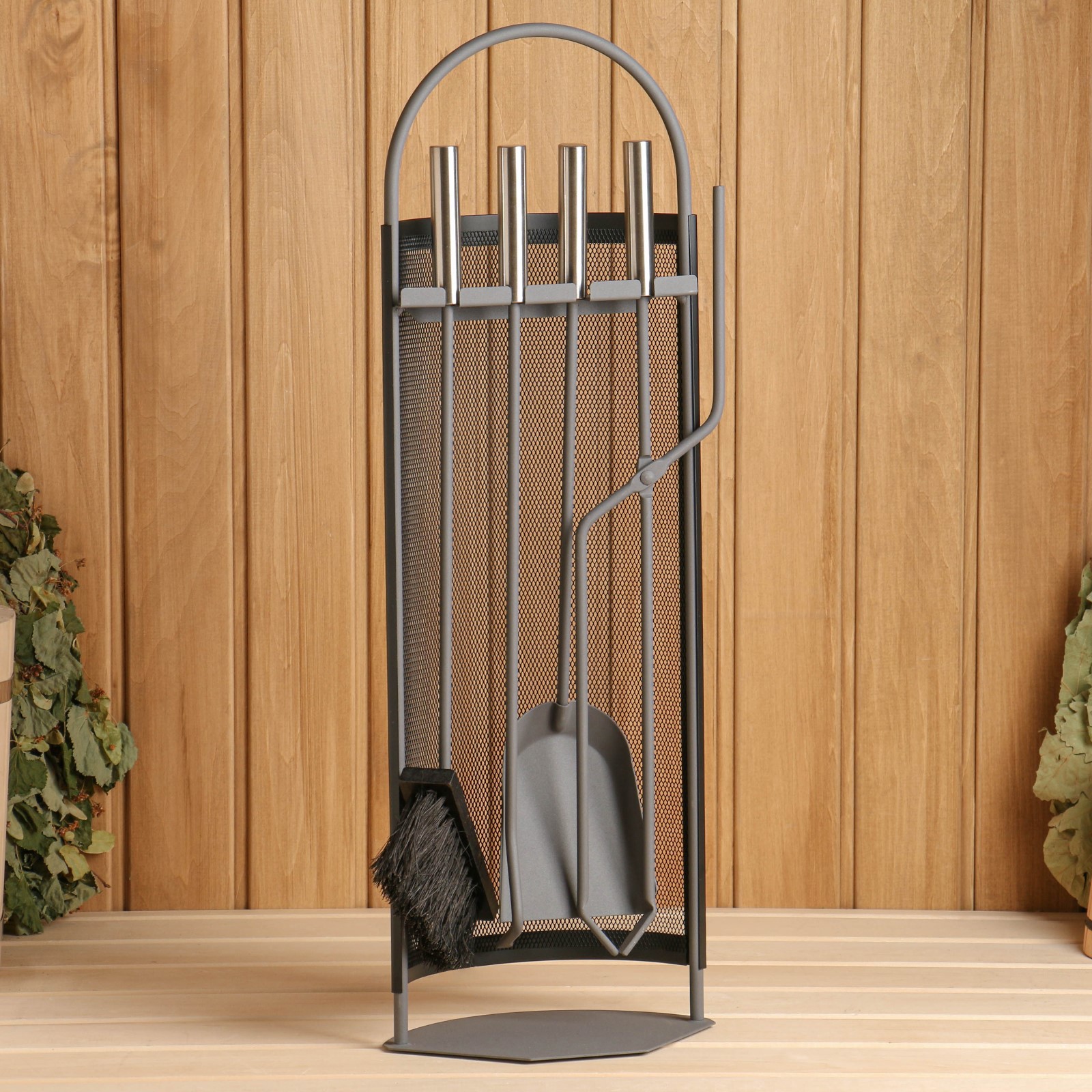 Изображение товара Набор принадлежностей для камина Simaland кочерга совок щетка щипцы 68x20x20 см