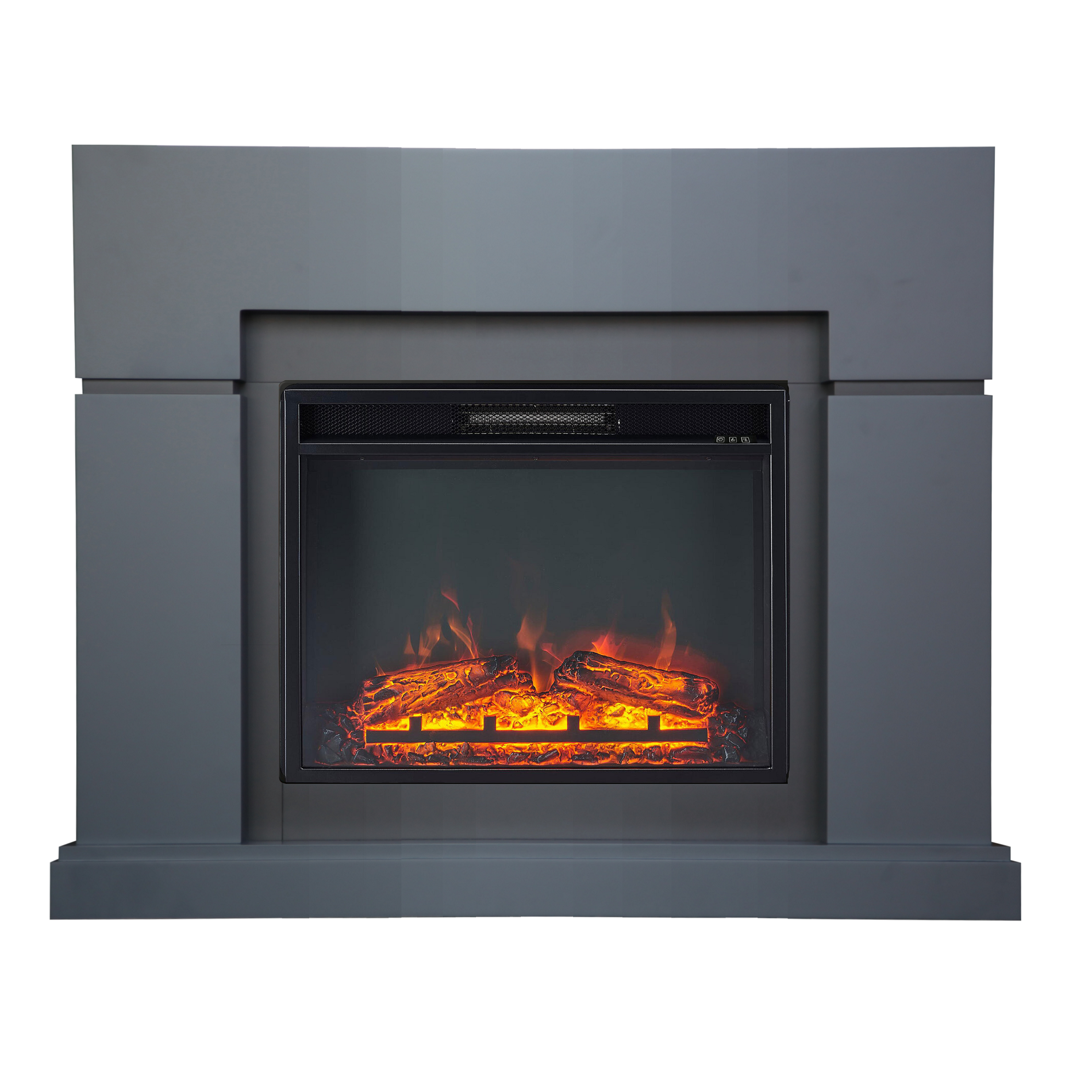 Изображение товара Каминокомплект Inter Flame Гранд с очагом Foton led 1700Вт графит