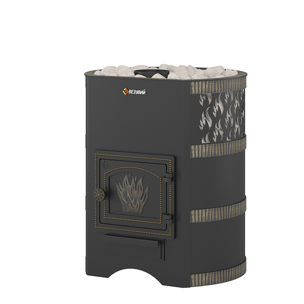 Изображение товара Банная печь Везувий Лава 16 (ДТ-3) дровяная, Россия, 16 кВт, 18 м³