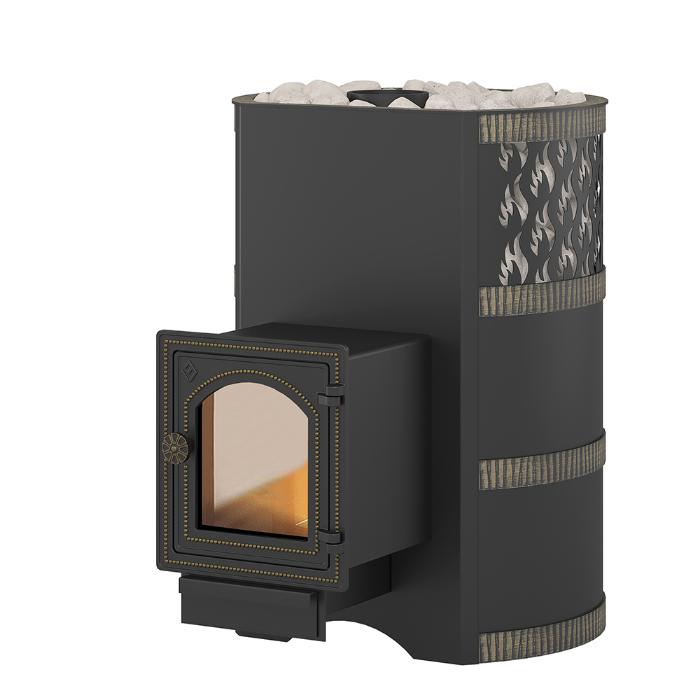 Изображение товара Печь банная дровяная Везувий Лава 22 (ДТ-4С), мощность 22 кВт, Россия