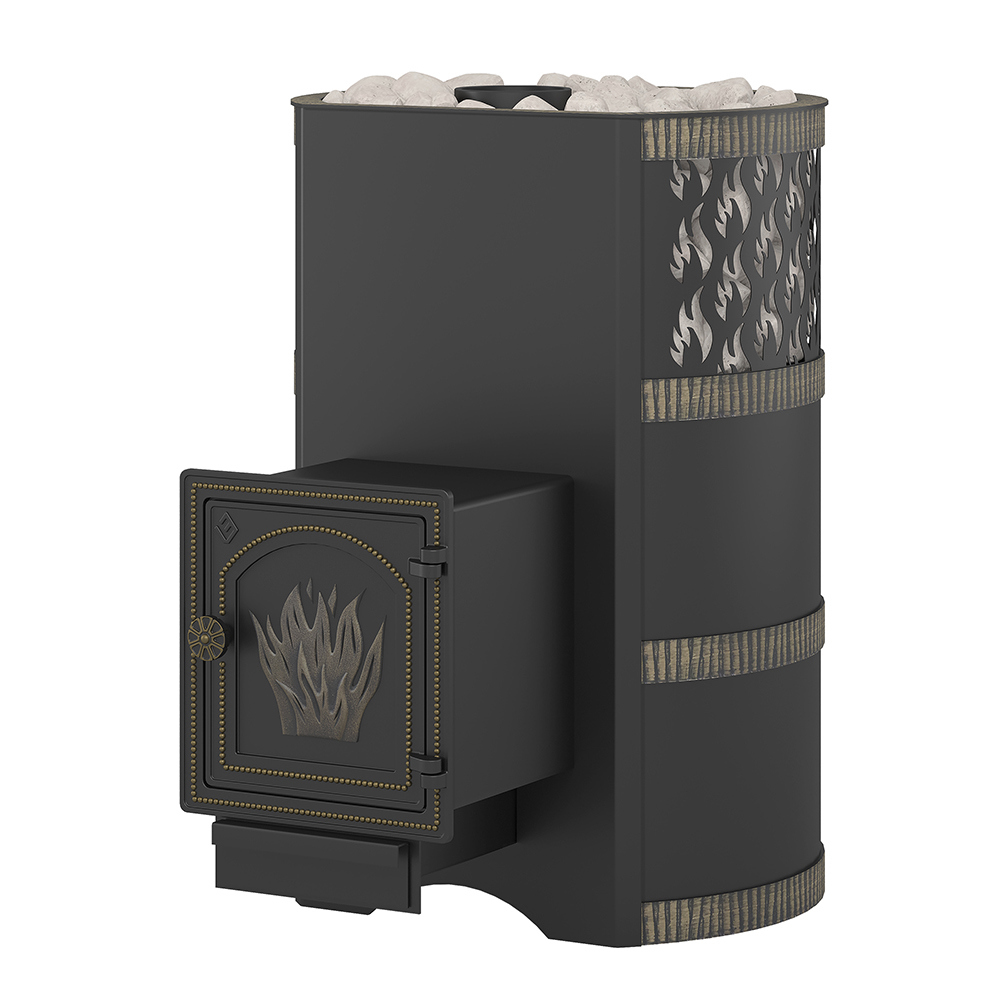 Изображение товара Печь банная дровяная Везувий Лава 28 (ДТ-4), мощностью 28 кВт для парных до 30 м³