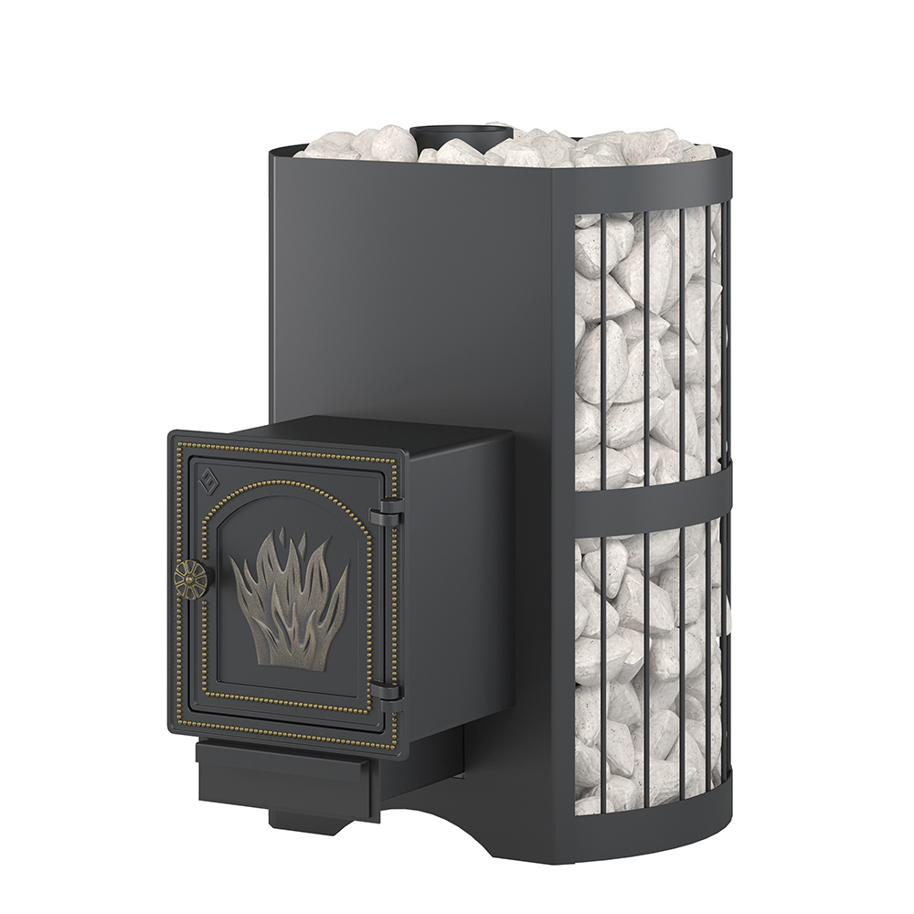 Изображение товара Банная печь Везувий Скиф Стандарт 22 дровяная для парных до 24 м³