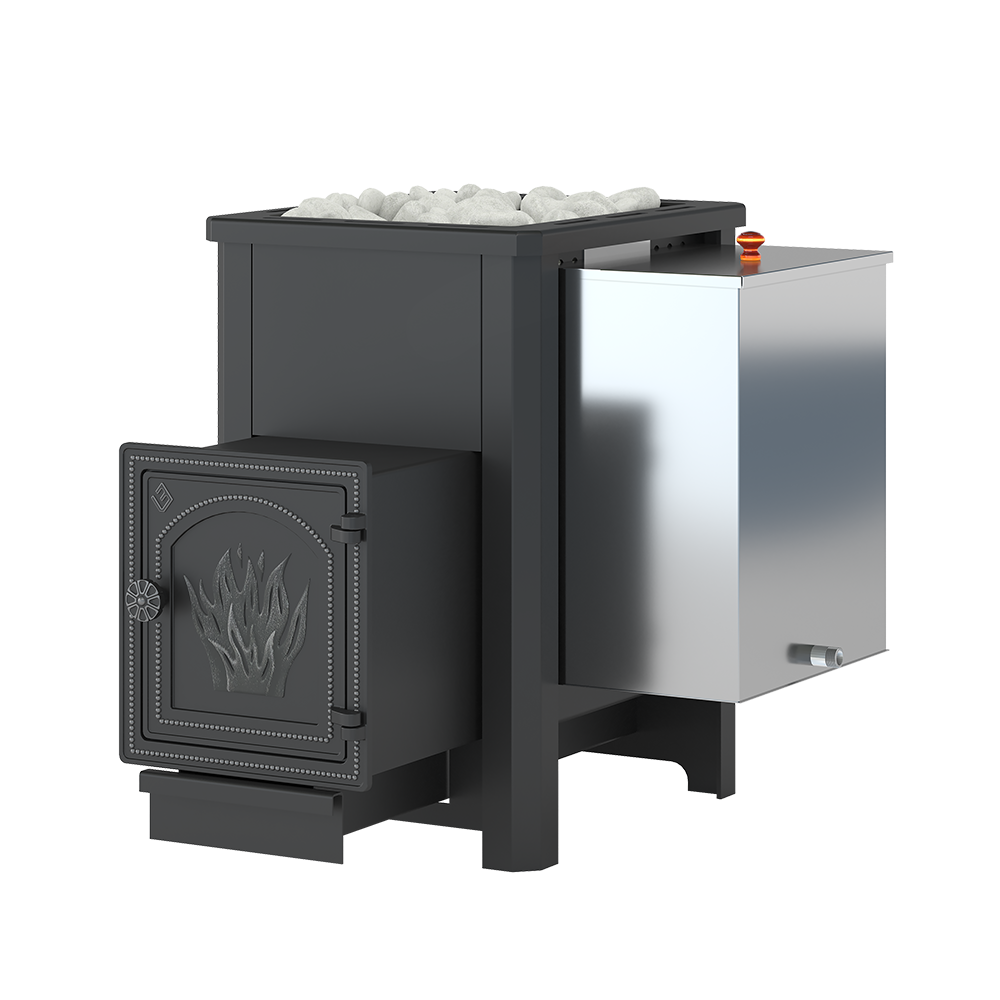 Изображение товара Печь банная дровяная Везувий Сенсация Аква 16 (ДТ-4)