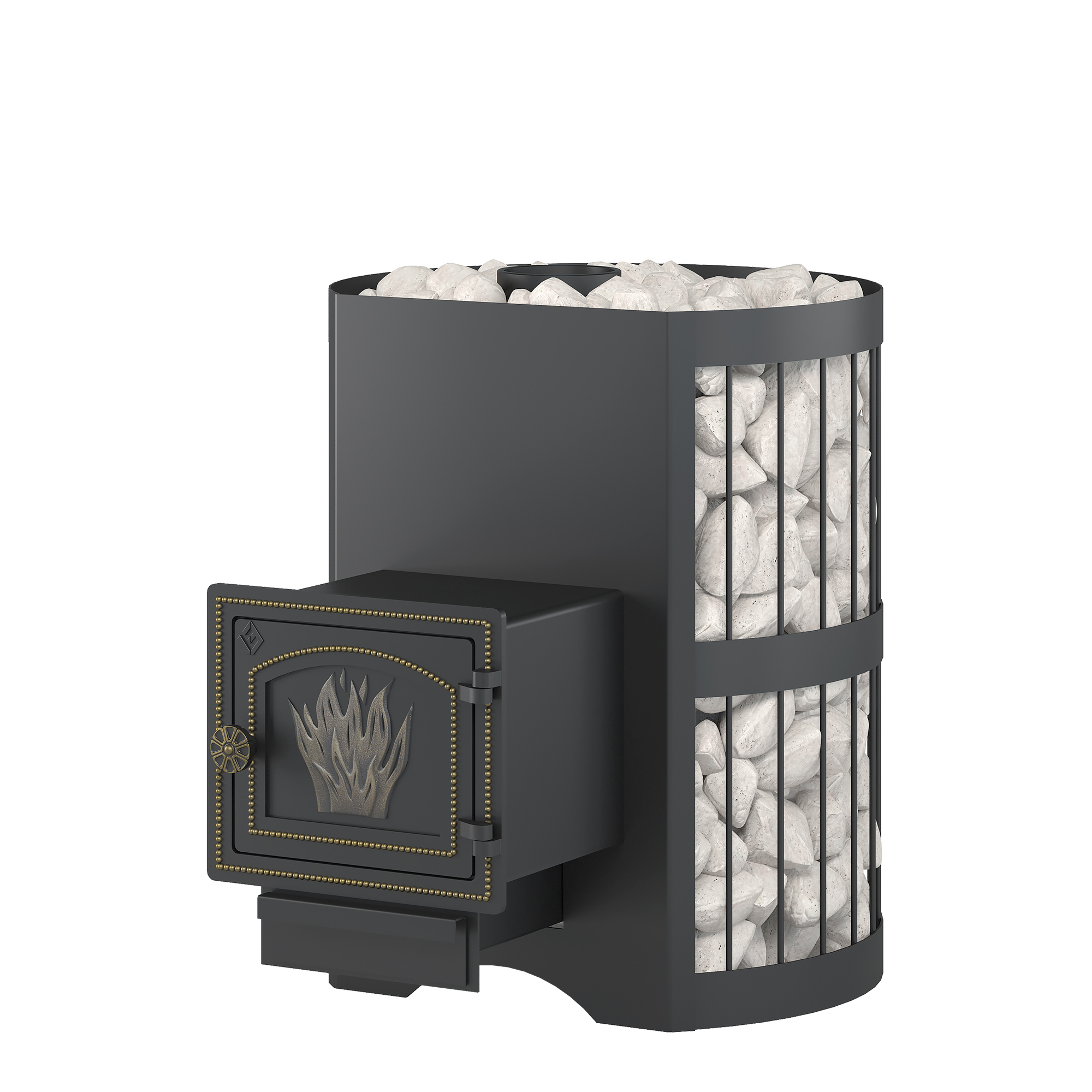 Изображение товара Печь банная дровяная Везувий Скиф Стандарт 16 (ДТ-3)