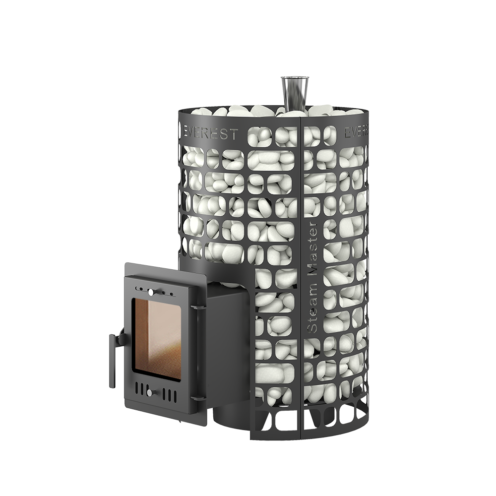 Изображение товара Печь банная дровяная для бани Эверест "Steam Master" 20 (210М)