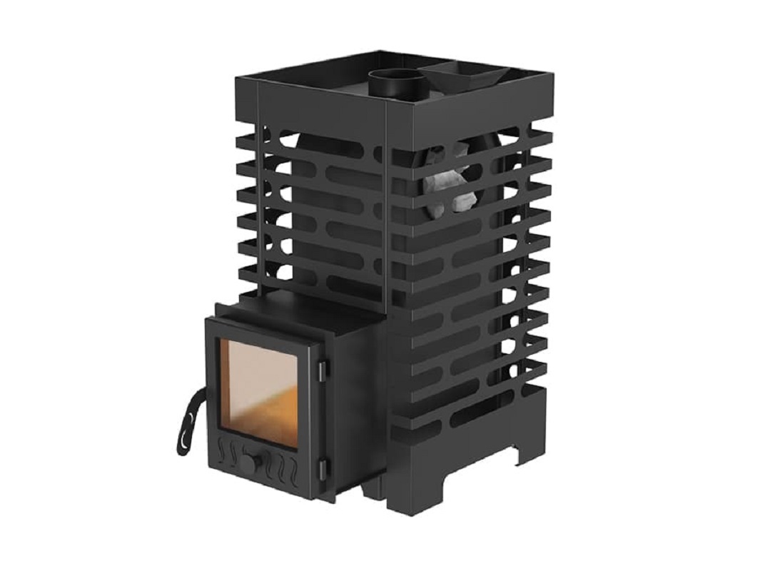 Изображение товара Печь банная дровяная Aston 16 стекло для парных до 18 м³ с закрытой каменкой