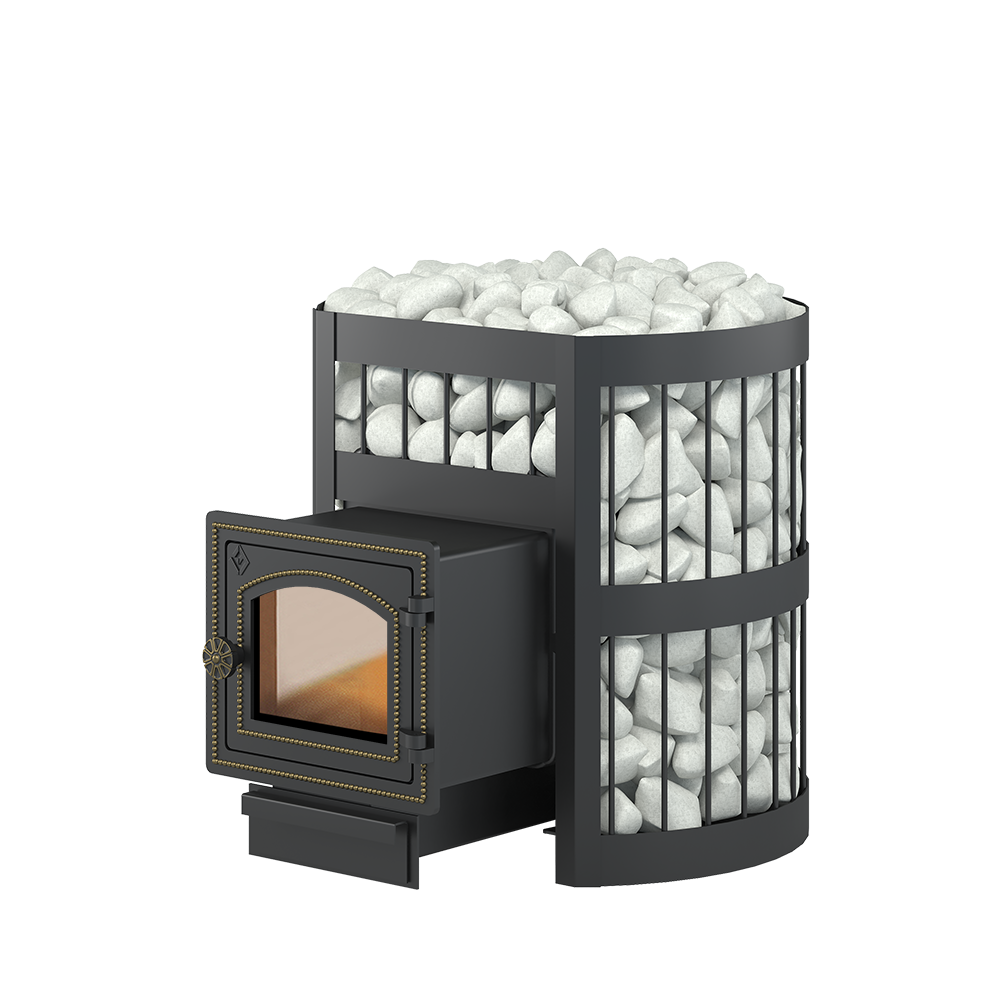 Изображение товара Банная печь Везувий Легенда Стандарт 12 (ДТ-3С) мощностью 12 кВт и объемом 14 м³