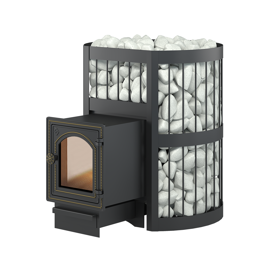 Изображение товара Печь банная Везувий Легенда Стандарт 22 (ДТ-4С), чугун, 28 кВт, Россия