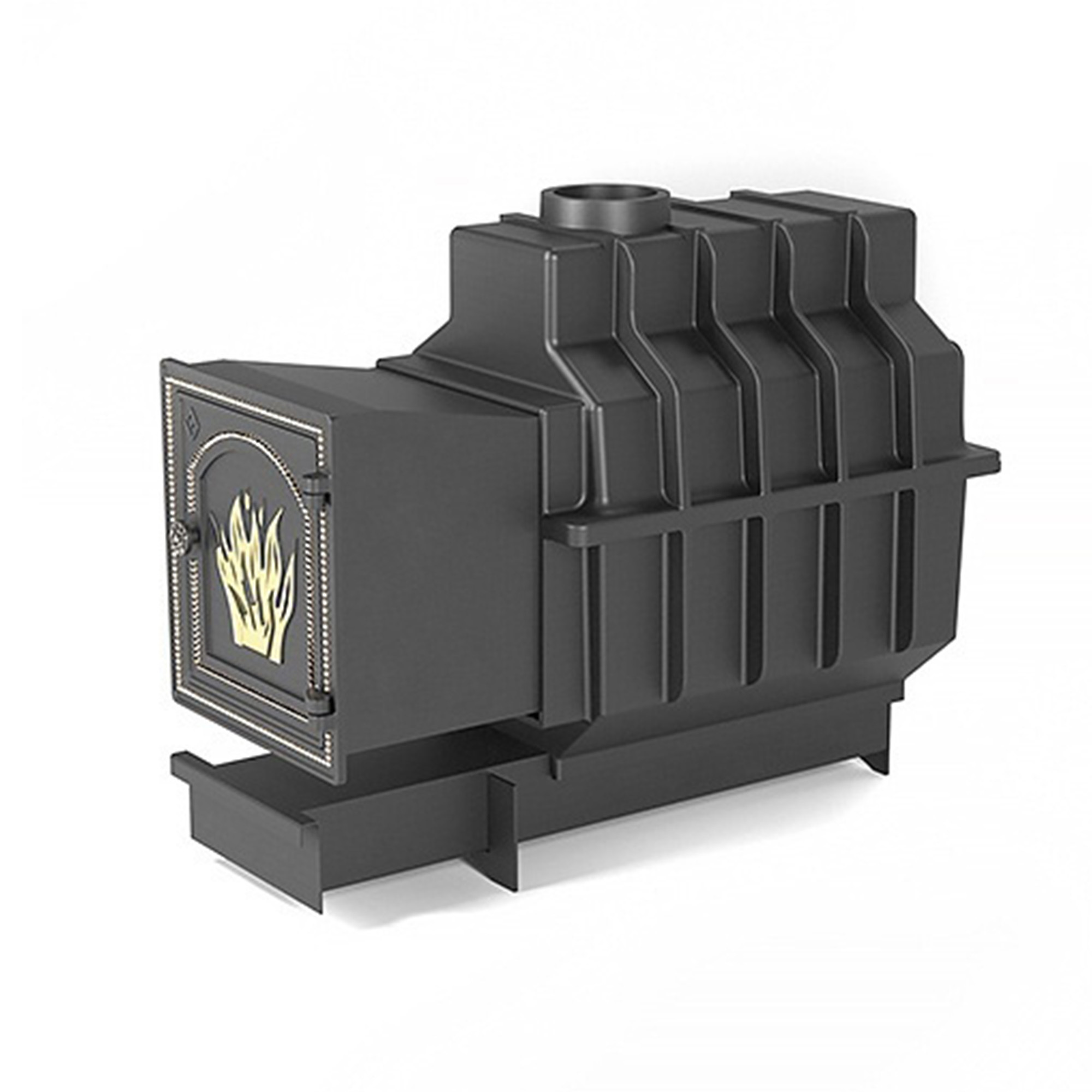 Изображение товара Печь Везувий Легенда Ретро 24 (ДТ-4) банная чугунная с дымосборником