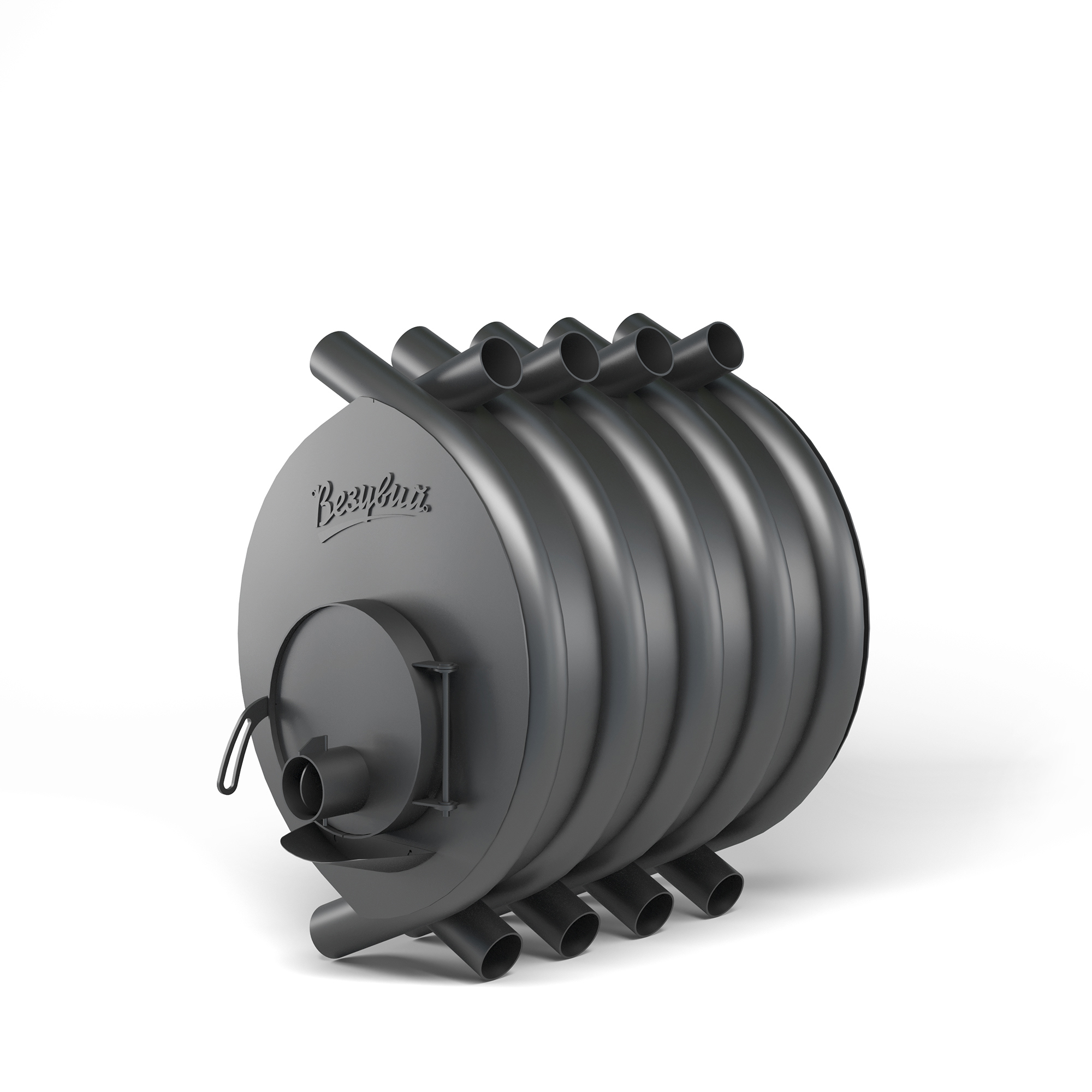 Изображение товара Печь отопительная Везувий АОГТ 02 400м³ черный