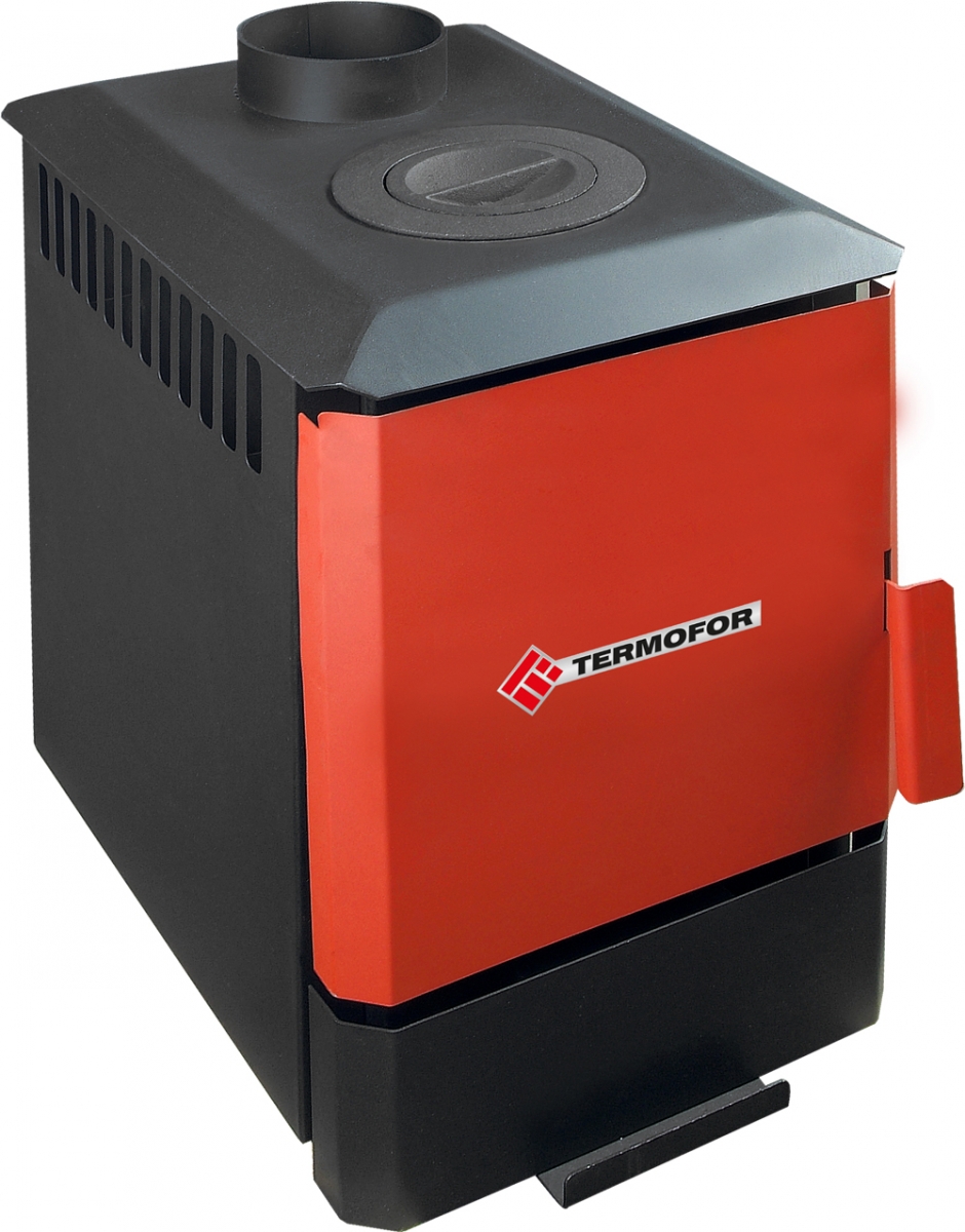 Изображение товара Печь отопительная Термофор Варна 100 Ч с варочной поверхностью и кожухом-конвектором