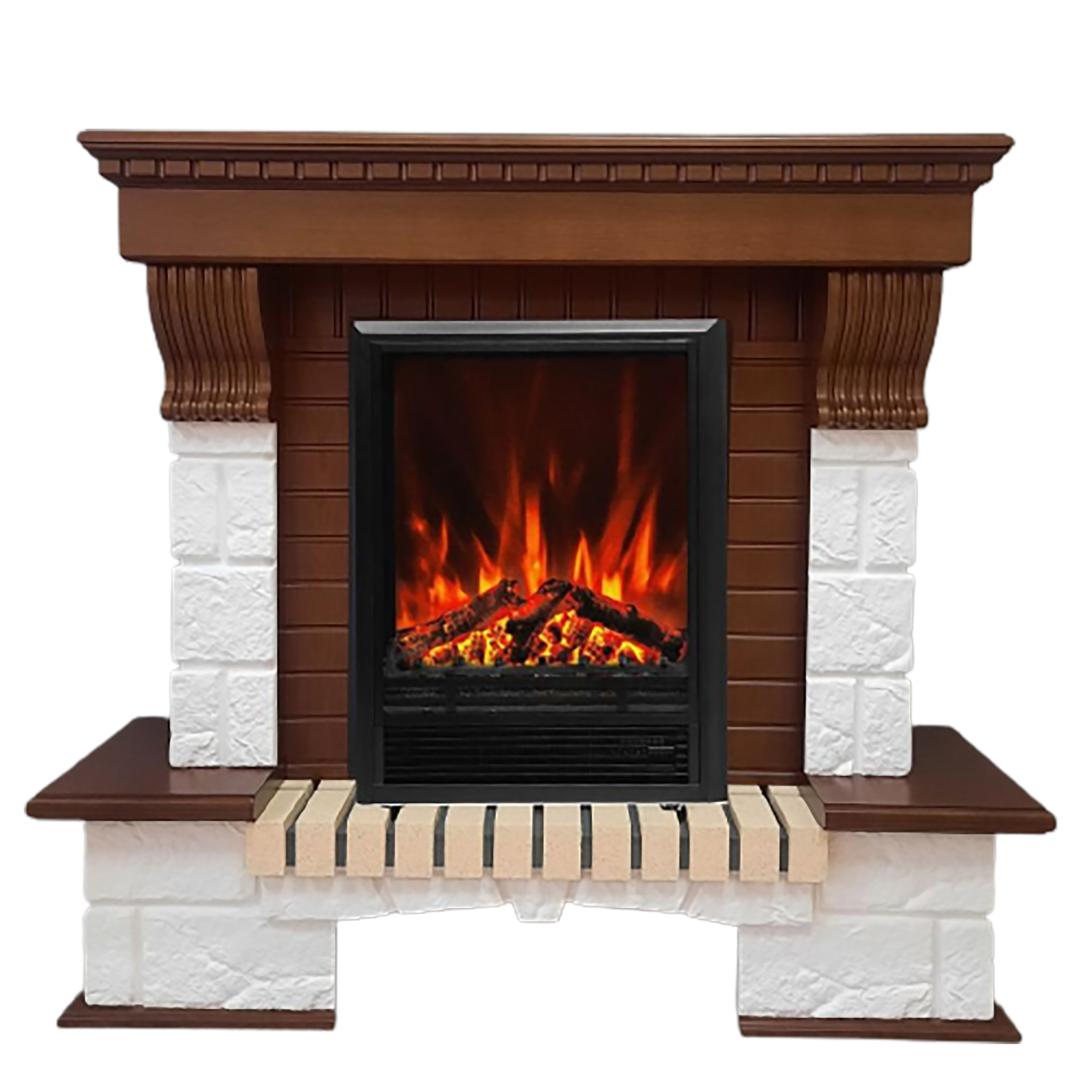 Изображение товара Электрокамин Elekam Premier с очагом Pulsar 23, мощность 1500Вт