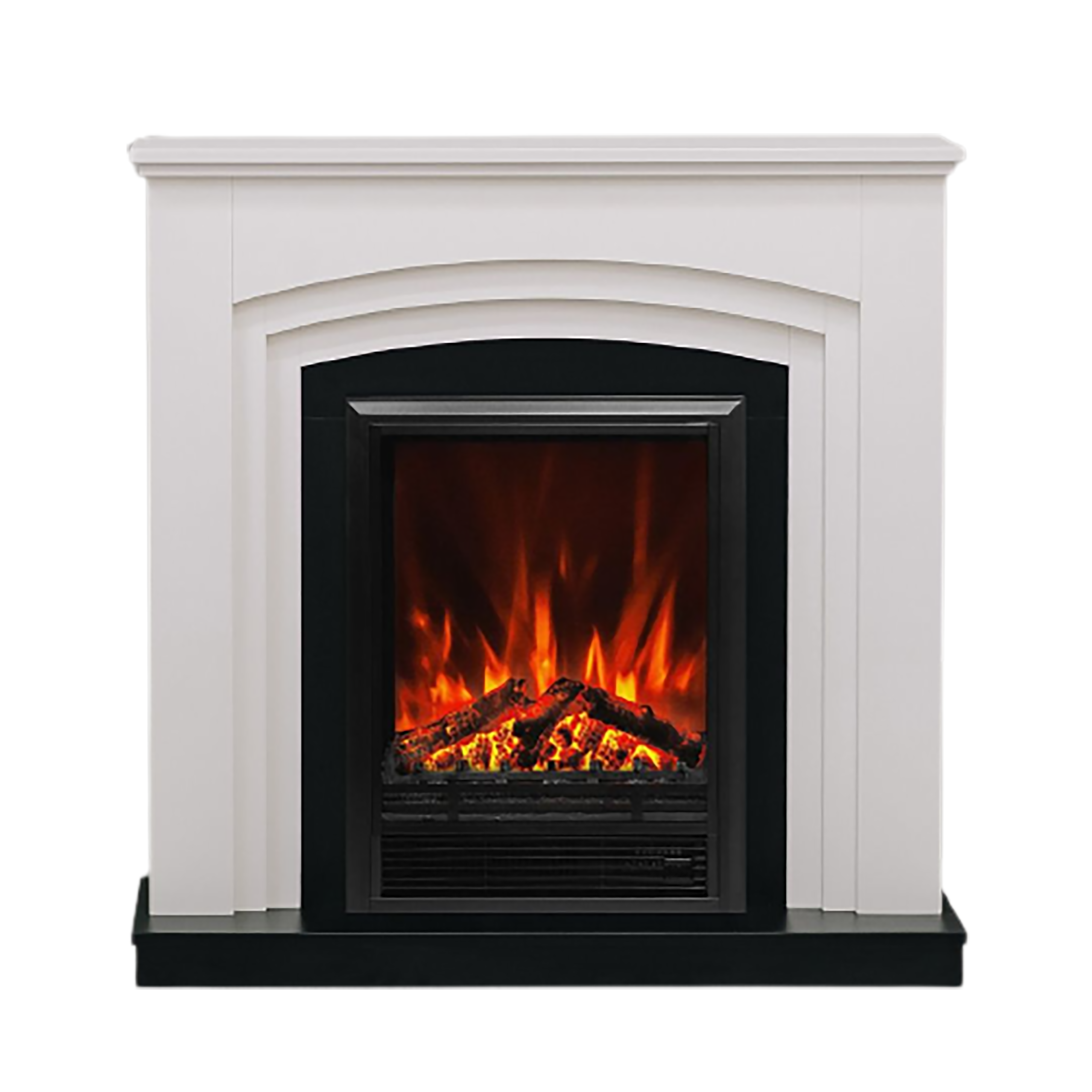 Изображение товара Каминокомплект Elekam Dylon с очагом Pulsar 23 1500Вт белый современный интерьер