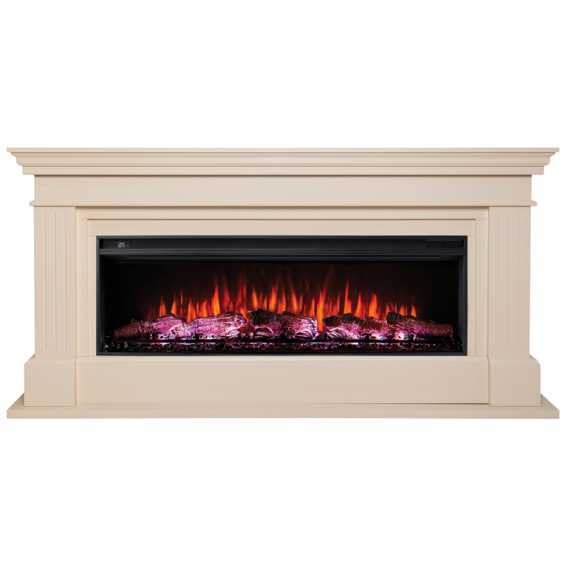 Изображение товара Каминокомплект Realflame Ontario 52 WT с очагом Joker 52 750Вт белый дуб