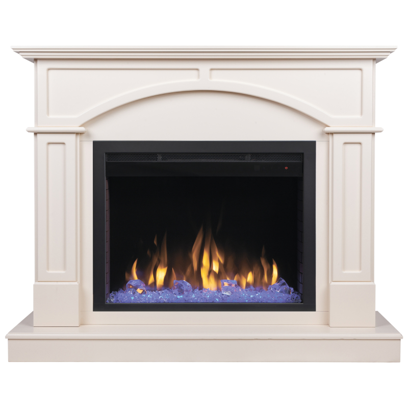 Изображение товара Каминокомплект Realflame Jacomo 25.5 WT-P616 с очагом Saphir 25.5 и пультом ДУ
