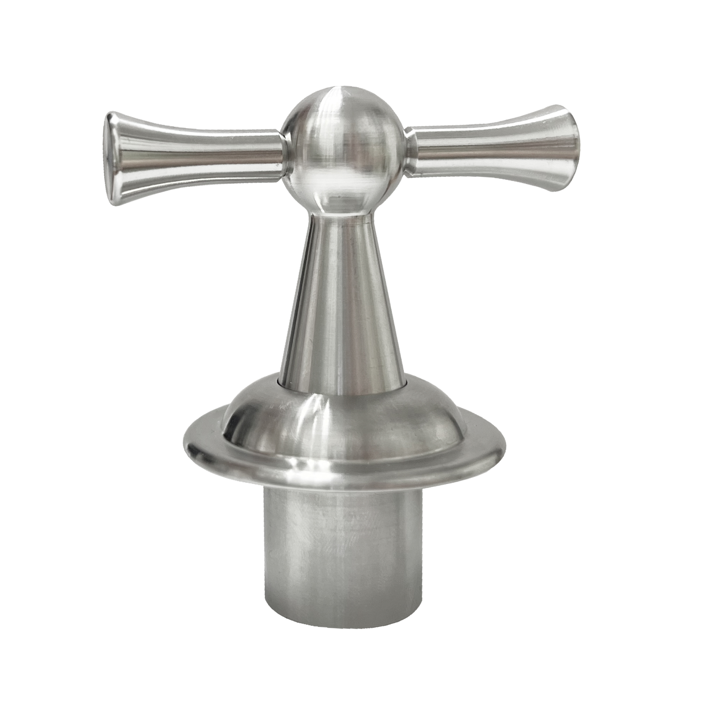 Изображение товара Ручка шибера Росстин модель Б из нержавеющей стали ∅10мм