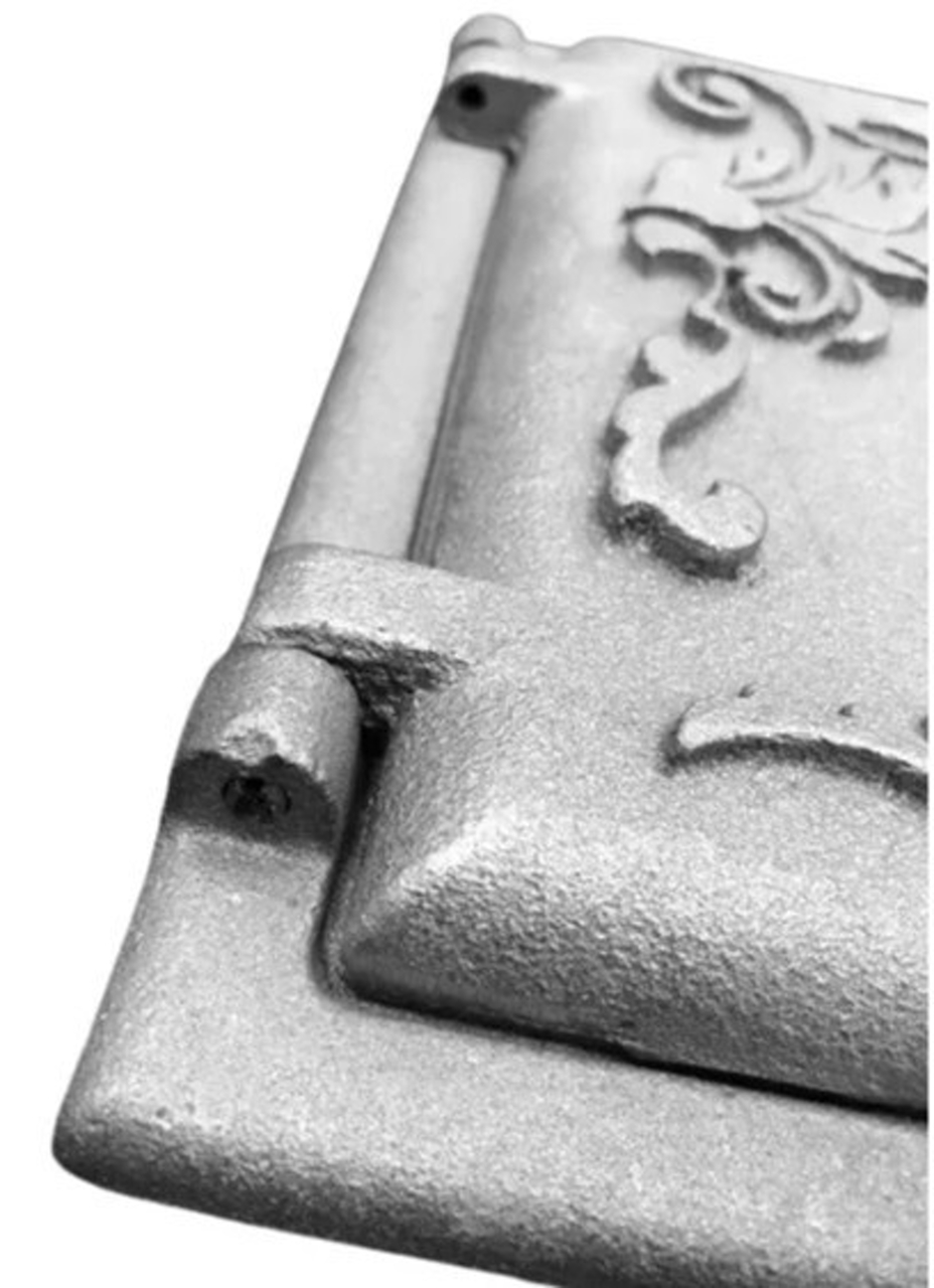 Изображение товара Дверца топочная Лето Уют 270x230мм чугунная для печей с герметичностью