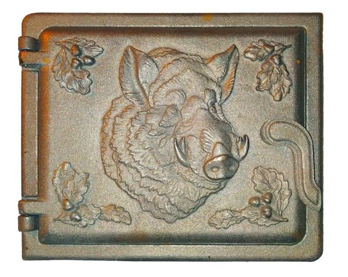 Изображение товара Дверца топочная Лето ДТ-3 чугунная 270х230 мм для печи и камина