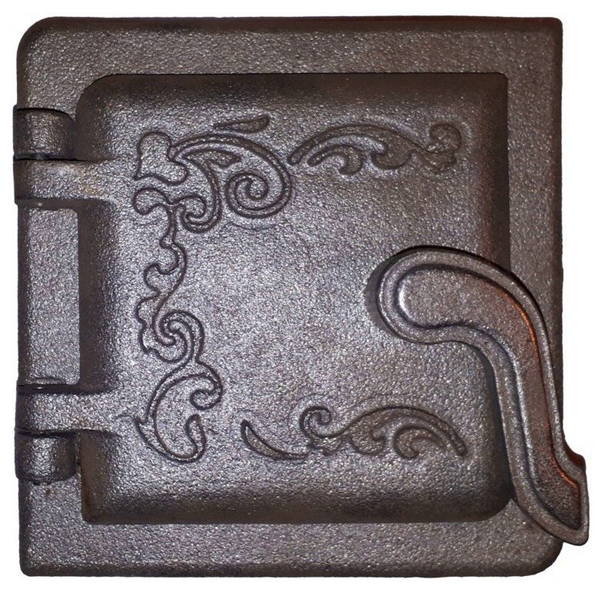 Изображение товара Дверца Поддувальная Лето Листва 150x160мм чугунная для печи